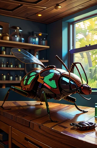 Insect Laboratory, 8K, Highly detailed, Trending on Artstation, master piece