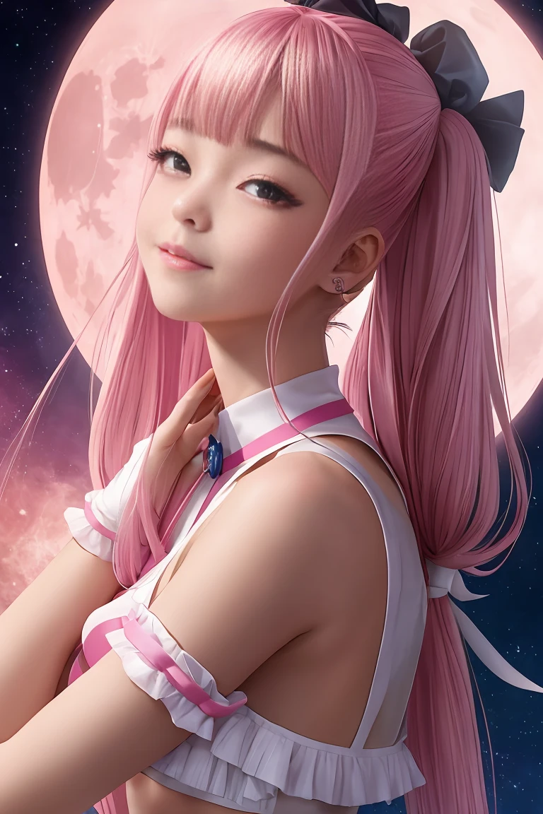 nude、flat chest，Cumshot、rape、 Extreme Real, masterpiece, highest quality, High resolution, SAMA1, space, stunning beauty, upper body photo、1 little girl、brain out、gloves、lips、alone、Sailor Chibi Moon、Chibiusa,red eyes、 uniform、See more1、land、Sailor Senshi uniform、(RAW photo、highest quality)、masterpiece、Pink twin tails、Pink sailor color、bow、choker、白いgloves、ピンクのchoker、elbow glove、gem、ear nipple rings、Torn pink skirt、Sweat from the crotch､spread legs､only、Full body Esbian、pink hair、(perfect hands):3.8、octane rendering、goddess of the moon、 (close:1.2)beautiful eyes with fine details、close、small eyes、looking at the viewer、to8 contrast style、Octane line art、Universe and Moon Background、Lowered hand、no makeup、orgasm､Bright child smile、short，orgasm、nude、Climax、masturbation