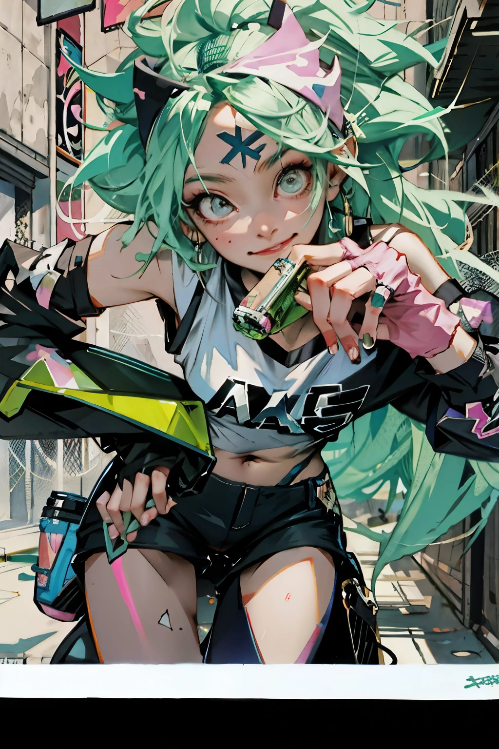 very clear detail