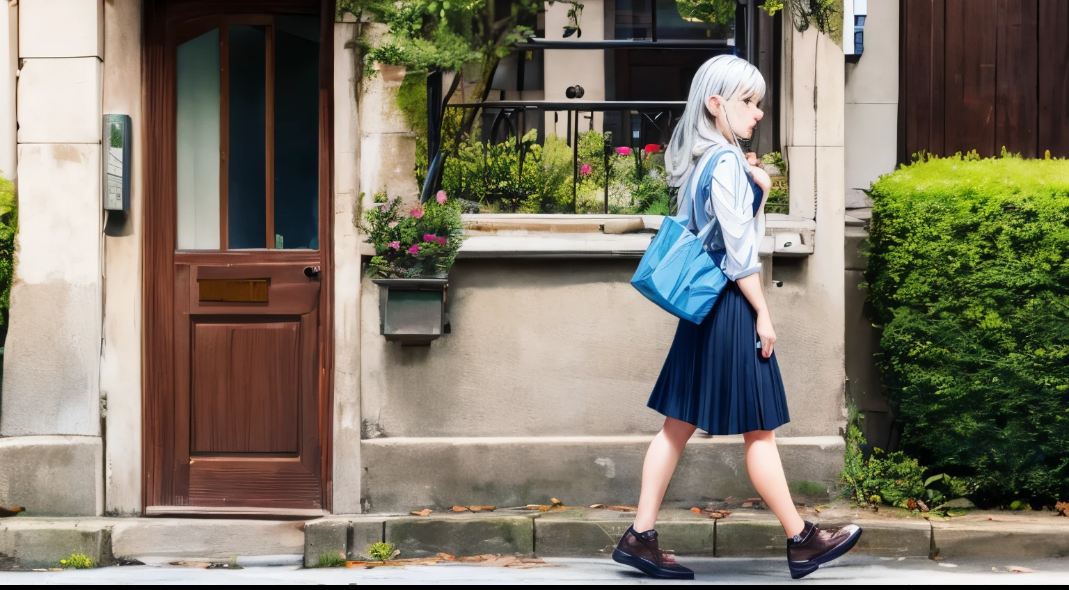 With her silver hair and a well-worn pair of walking shoes, Eleanor was a familiar sight as she embarked on her daily walks through the neighborhood.