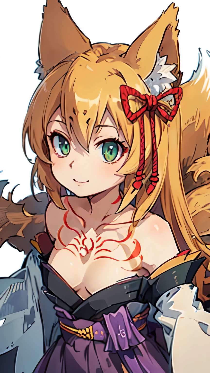 Tamamo-no-Mae, tamamomgq, elegant dress, pretty Kitsune, cute Kitsune, beautiful Kitsune, 9 tail fox girl, green eyes, long intricate hair, intricate dress, elegant dress, ornate dress, cute eyes, amazing beauty and incredible presence, dynamic pose, beautiful eyes, 8k high detail, very detailed, digital painting, concept art, Shinkai Makoto art style, clear picture, rural village, full-body portrait, masterpiece, super fine painting, best quality, 8K super high resolution, 2D anime