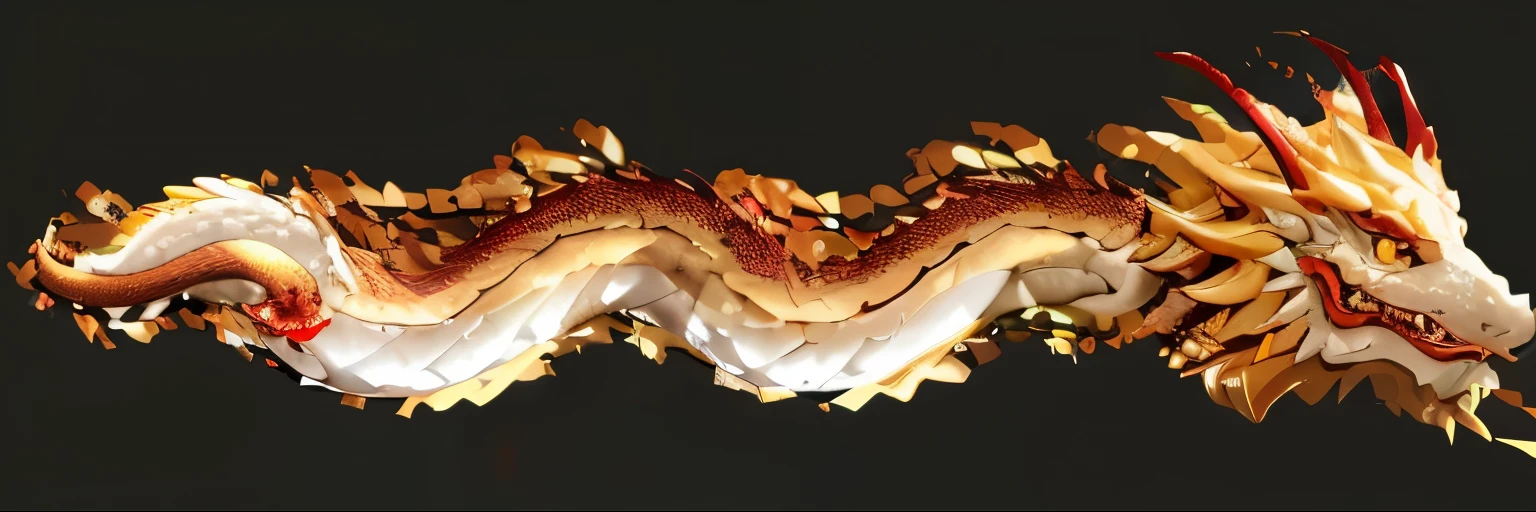 This a dragon with a tail,Improve image quality,