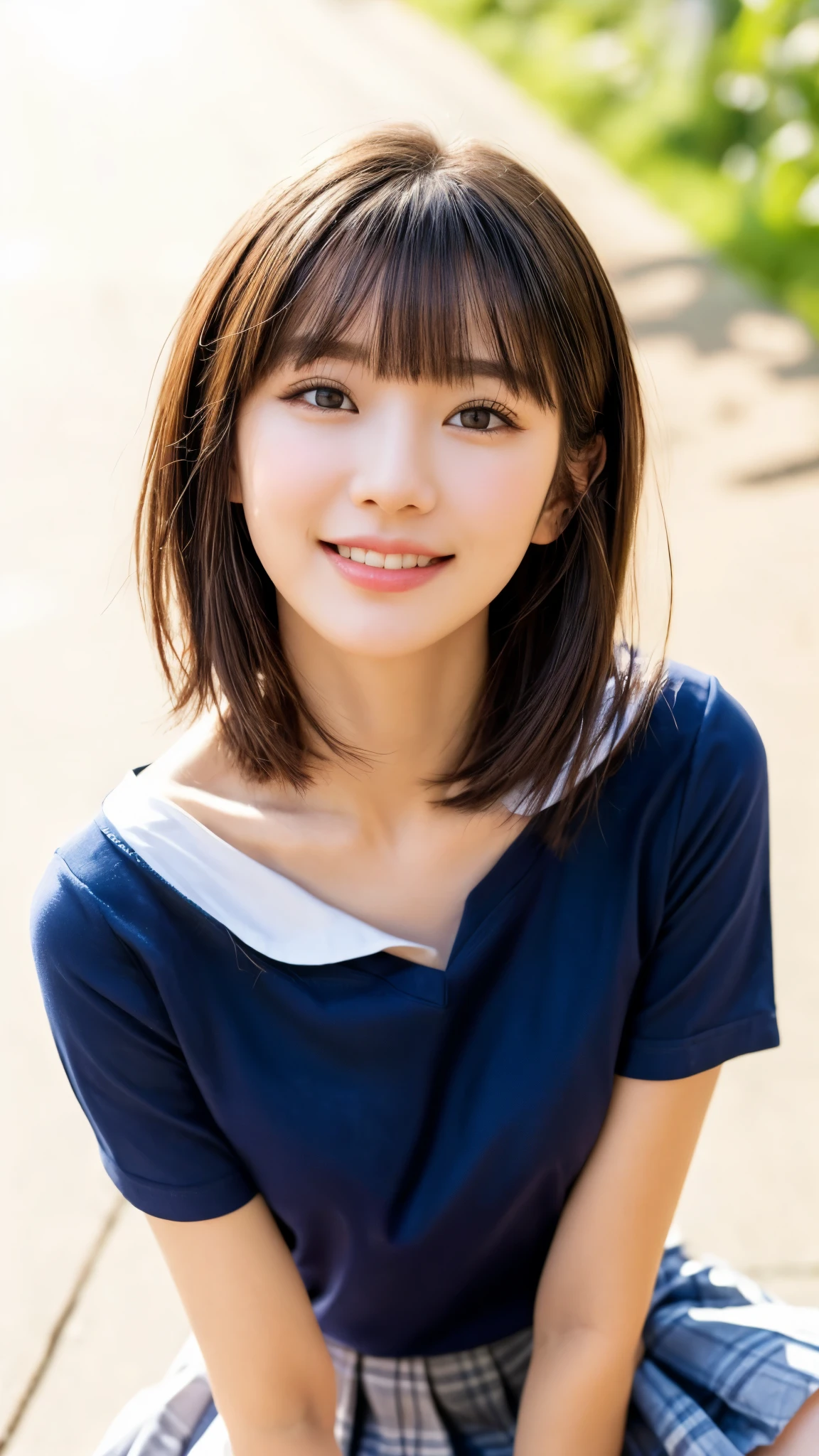 Pee(incontinence:1.47)、Fashion trendy beautiful and charming woman、Gentle and attractive Chinese beautiful woman、Korea person(KPOP Idol)、Delicate and sexy collarbone、charming oval face、双眼皮、Smart[peaches]blossom eyes、Pink lips、a small nose、bare shoulder、Focus on the face、[[closeup of the face]、super highly detailed、super detaill、White off-shoulder lace shirt、((White lace panties)、Fresh and impressive、 natural(maior:1.25)、(kneeling on the ground)、(legs wide open)、(spreading leg)、(From a low angle)、(Upright 1.5)、(shinny skin:1.4)、(A low-angle))、Perfect figure、areolas、cleavage of the breast、Underarm wrinkles、(Urine on the floor))、(NSFW:1.05)、(((Showpiece、最好质量、High Accuracy))、a 1 girl、(big tit、photoreallistic:1.4)、(((Slightly above the camera、looking up at the camera、look up to、looking up at the camera、 Staring at the camera)))、独奏、、White background、Snow White background、Keep your mouth shut、Happy smiling face、pretty black hair、shorth hair、big eye、pronounced double eyelids、eye lashes、Ears out、long neck、long neck、Absolute Area、((closeup of the face、short hair with bangs))、19-year-old、Attractive proportions、shinny skin、Clean collarbone、Golden Ratio Face、a perfect face、tear moles、 mole on chest、bangss、Clean bangs、Beautiful bangs、lipgloss、thin lips、White Skin Skin、I took off my clothes、a large breast、a small face、Staring at the camera slightly upwards、((Smile a little at the camera、Immaculate white background with nothing really、Very big big big、a large breast))、(((seethru school uniform、shirts、Look firmly at the camera)))