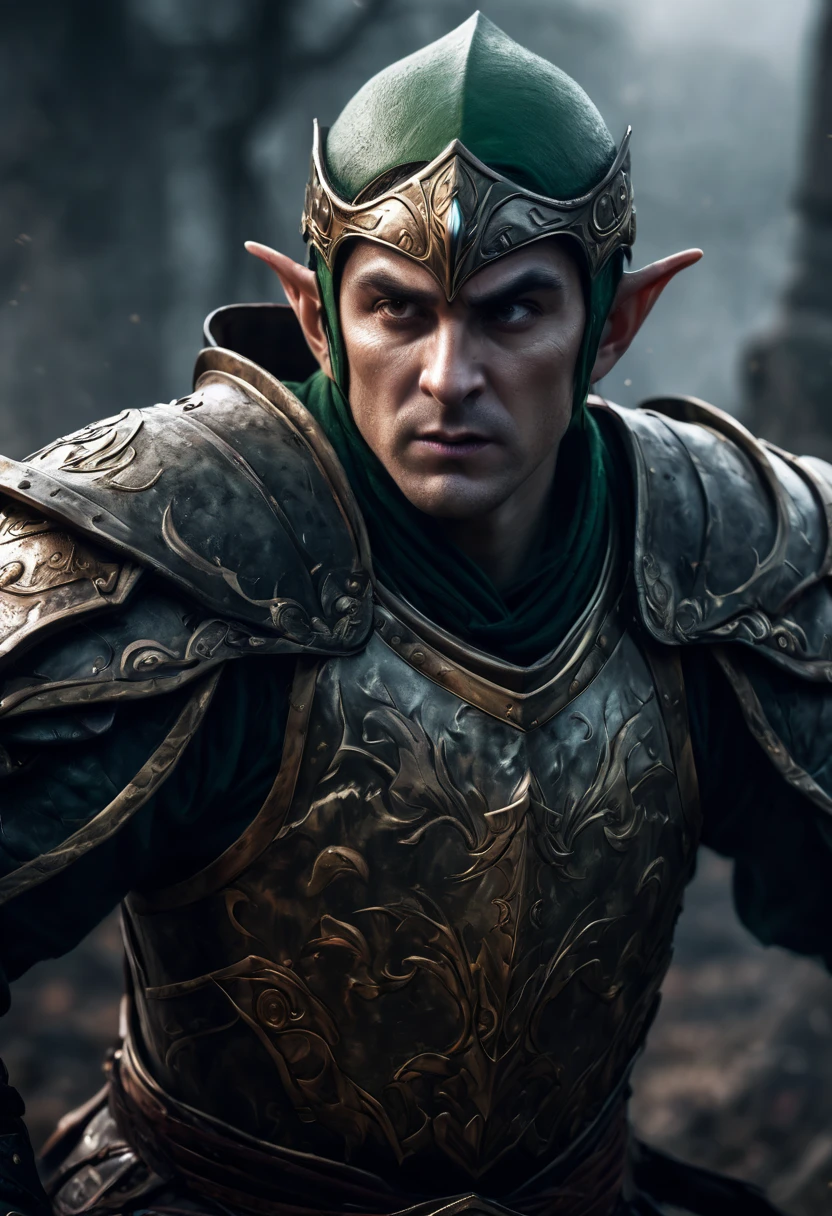 (first person,perspective,detailed,Elf Portraits:1.2,flying over,battlefield,capsuled elfs,ancient warriors,ancient armor,martial arts,misty atmosphere,dramatic lighting,high contrast,warrior in action,,action-packed,war cries,weapons clashing,fierce battles) thre side view, 1 side potrait,2 side close, 3 side in the batlle, face close up, (3 face portraits photo collage) ((close up face))