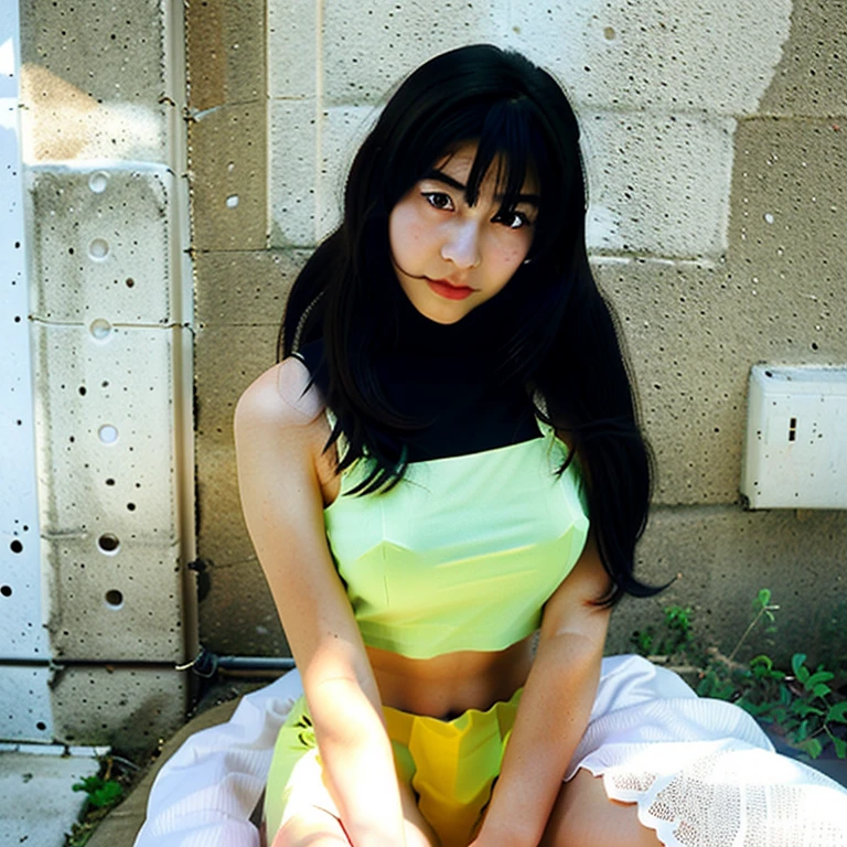 A beautiful anime woman.