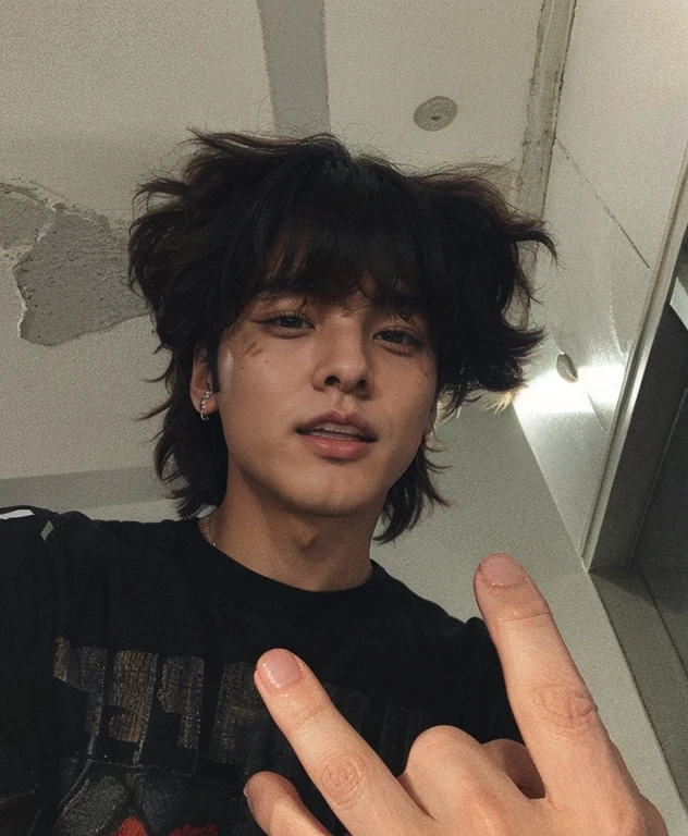 Jungkook from bts face, ultrarrealism, ultrahd, 8k.