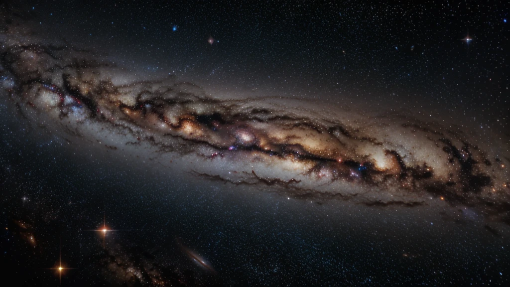 Galaxy, Milky way, Andromeda galaxy, Galaxy colliding, high detail, 8k, Milky way Colliding