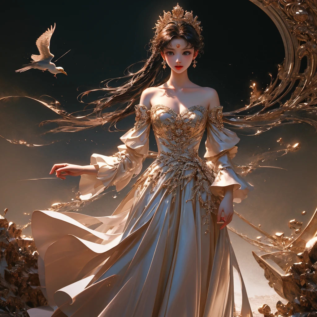 (Highly detailed CG unit 8K wallpaper - Masterpiece、highest quality、Super detailed)Immerse yourself in breathtaking masterpieces that push the boundaries of detail and quality with ultra-definition CG unit 8K wallpapers。This floating artwork、Fascinated by its complex beauty、Shows the artist&#39;s meticulous attention to detail。High-resolution rendering brings out vivid colors and textures、Captivating compositions take you on a visual journey like no other。Prepare to be amazed by this unparalleled exhibition of artistic excellence。