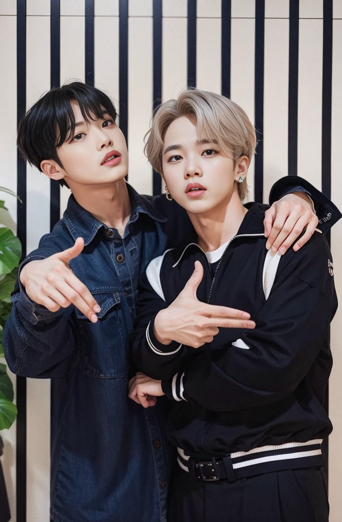 Jimin e Jungkok of BTS