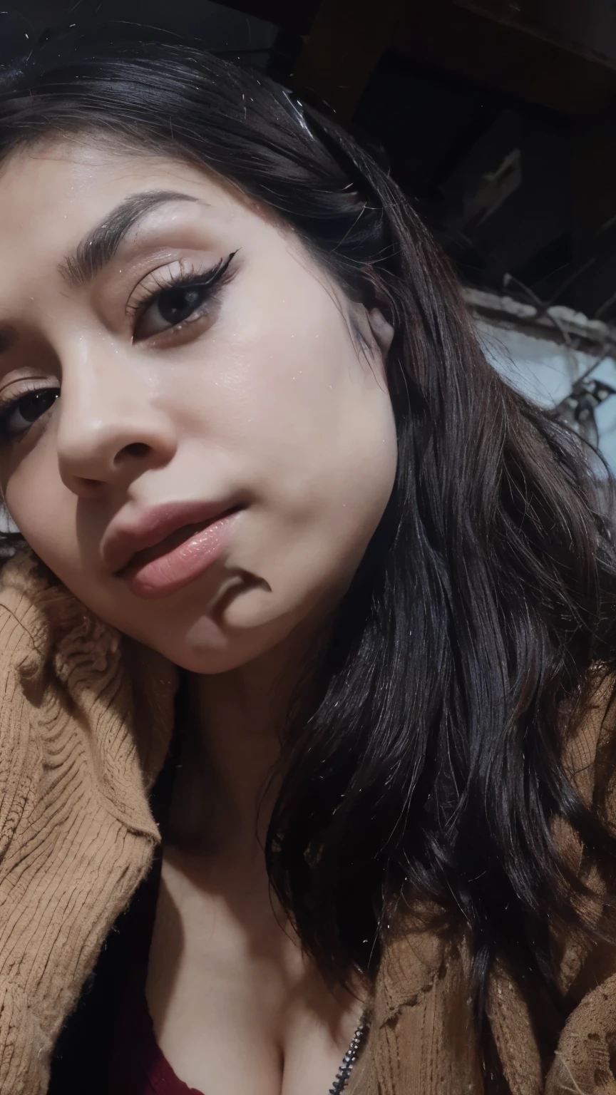 Pintale los labios rojos