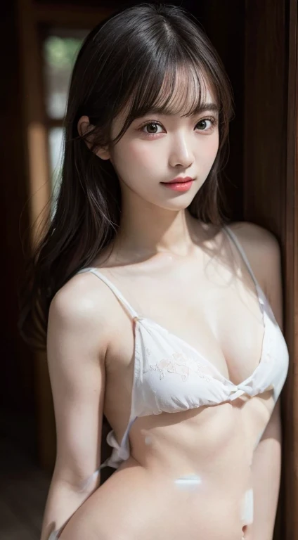 ((Show underarms、Armpit、Detailed armpit wrinkles、Raise your hands to show your armpits、In front of the front door、Outside the entrance door))、top-quality, (reallistic:1.3), (真实感, Hyper-Realism:1.2), 1girl in, a white girl, (masterpiece), Convoluted (high détails), Detail skin, Short:1.2, (high détails:1.1), NSFW, HighDynamicRange, (beauitful face), Hillez, Directional writing, foco nítido,Slender body, thin body, (Curve:1.1), full body Esbian
