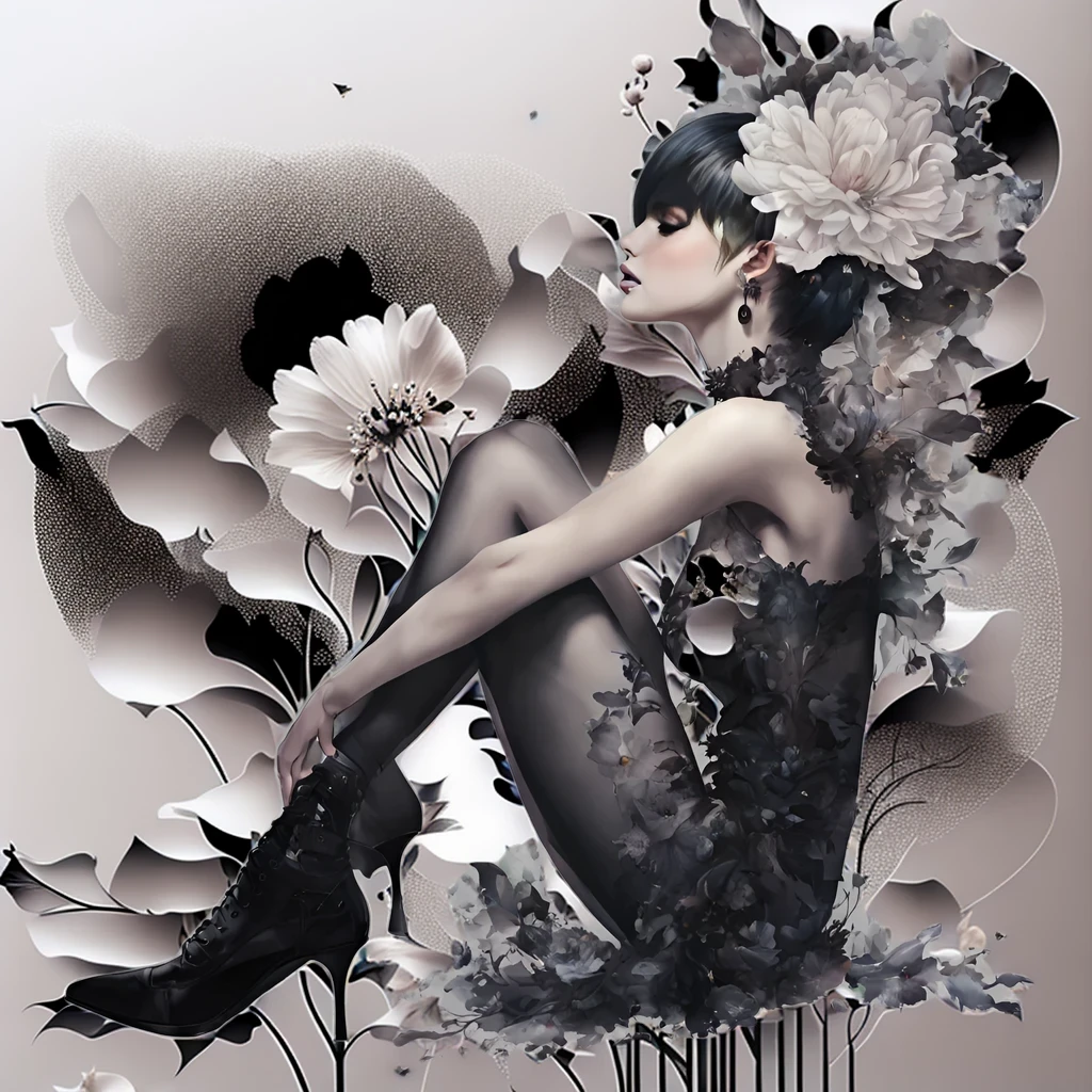 black petals