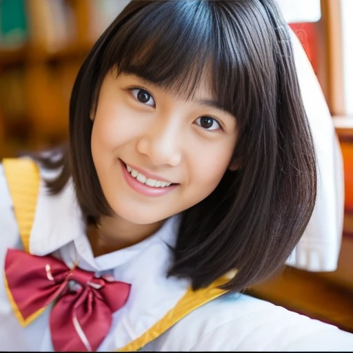 (masterpiece, best quality:1.3), (ultra detailed face, ultra detailed skin:1.3), (from front:1.4), (looking at viewer:1.3), (heart-shaped face japanese child:1.2), (best quality Beautiful girl: 1.4), (8 : 1.4), (Uniform: 1.4), (Elementarpen white shirt, Breasts, Mini skirt, Beautiful thighs, (3 peoples: 1.4), Mouth Open, (pale skin: 1.4), (shiny skin: 1.4), white skin, slender body, (beautiful black hair: 1.4), (white panties: 1.4), smile, (in the classroom: 1.4)