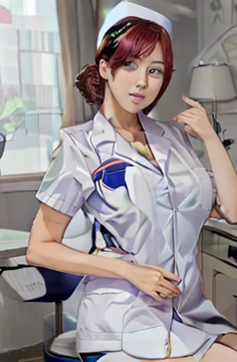 nurse uniform,hospital, latex nurse suit,nurses,busty,elbow gloves,labcoat,redhair woman,blue eyes , gigantic boobs ,medical instruments,asian nurse,two nurses,speculum,examination room,oversize boobs, ,big ass ,strap on, lay on table ,legs spreaded,giving birth,gyno chair , dentist,Milf,