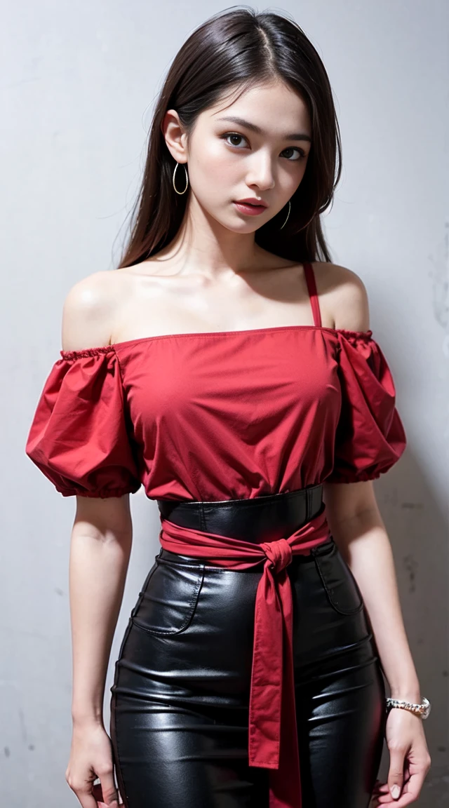 Girl wearing birthday sach around the shoulder to waist