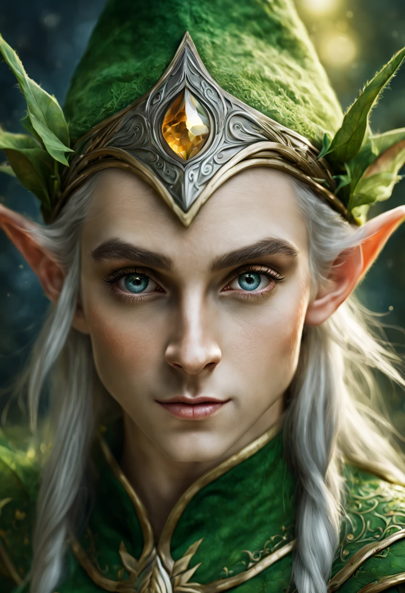 Hyper-detailed photograph of a captivating elf portrait: 1.2), (sharp focus, hyper-detailed, highly complex: 1.20), (natural lighting: 1.2), extremely high resolution details, photo-realistic, full body