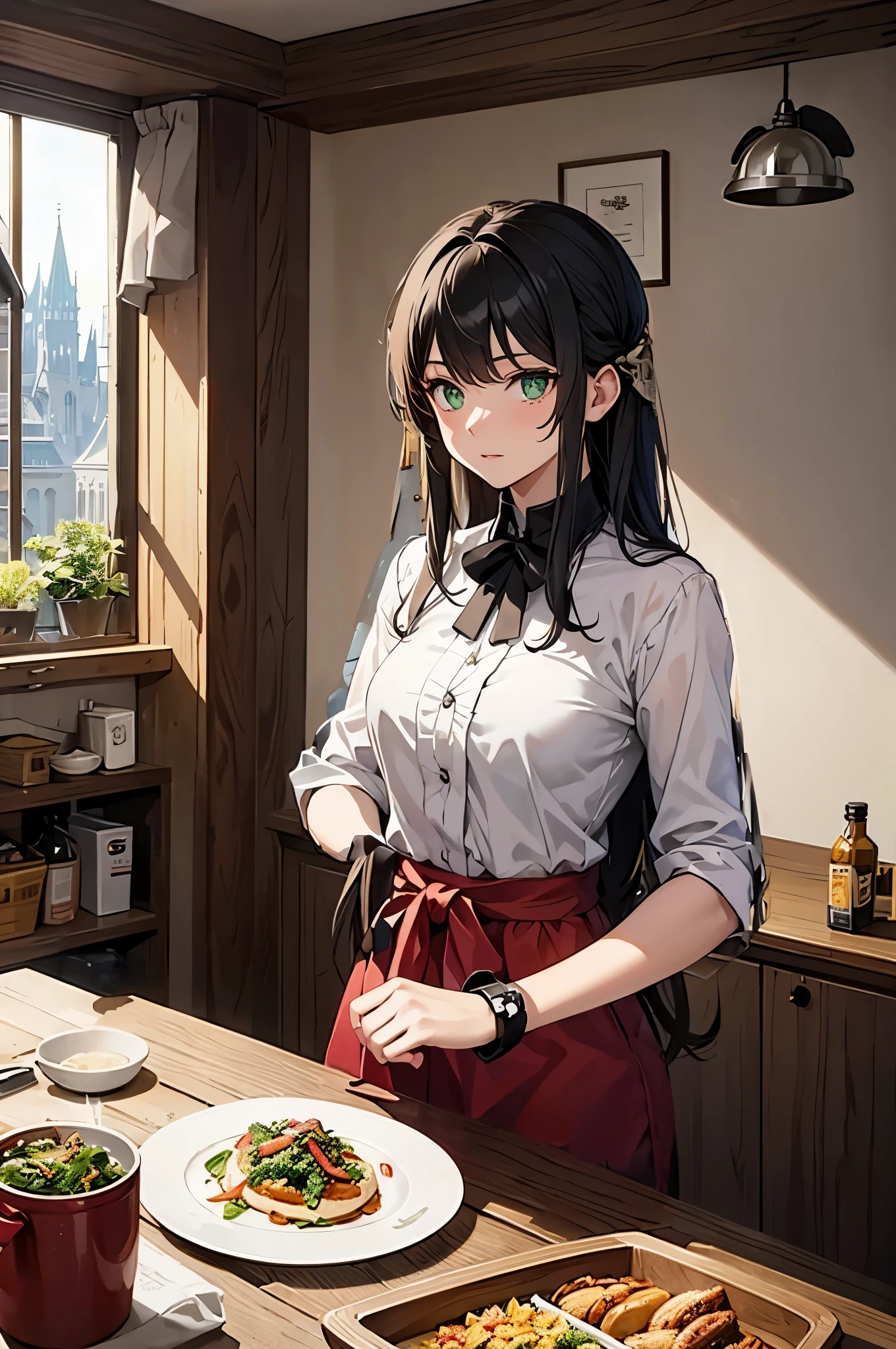 green eyes