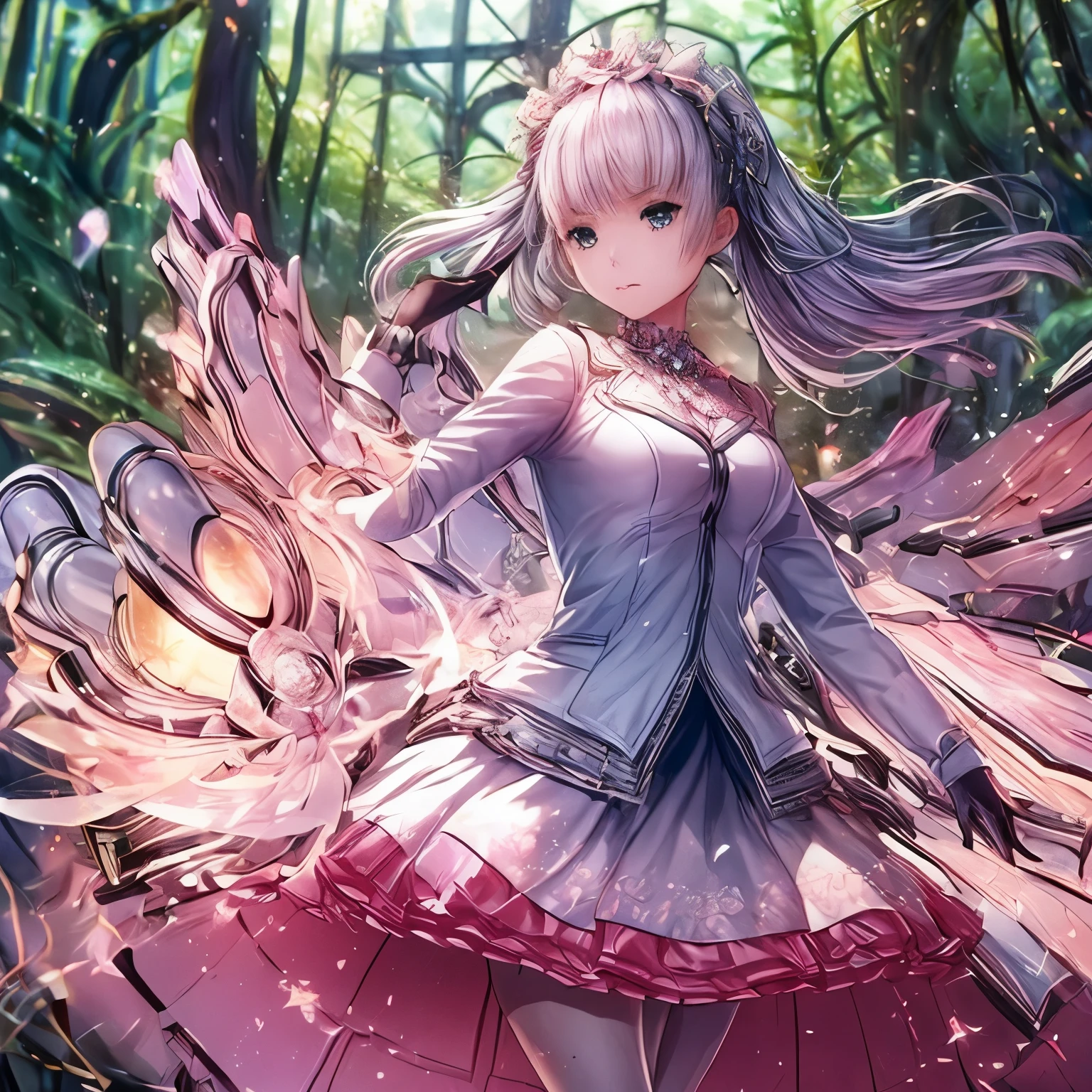 (highest quality:1.4),(masterpiece:1.4),super detailed,8K,cg,exquisite,Upper body,Lonely,thumb girl, Princess,flowing coat dress,garden background,detailed facial features,long curly hair,Almond Eyes,Delicate eye makeup,long fluttering eyelashes,Sparkling starry eyes,and a starry gaze, intricate lip details,soft and harmonious style.