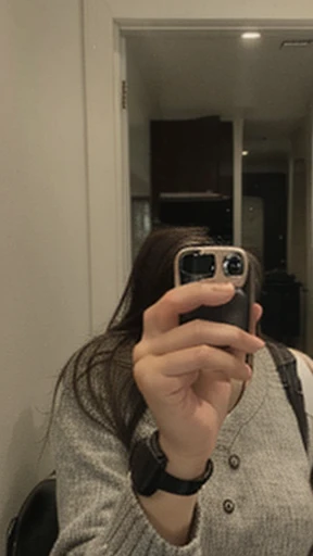 selfie of a girl holding up 3 fingers