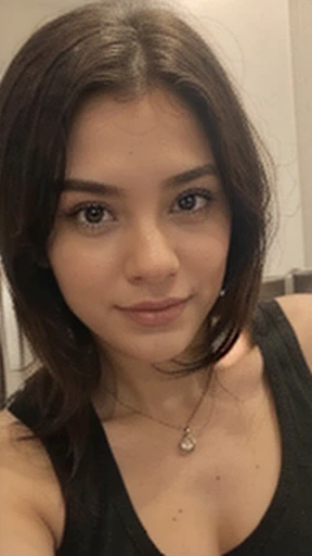 selfie of a girl holding up 3 fingers