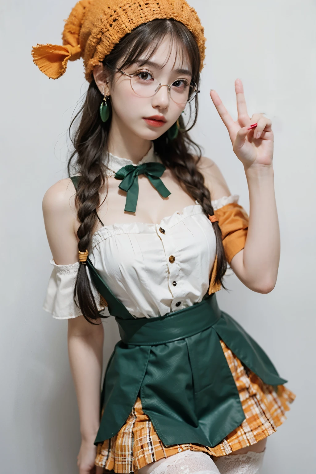 peace fingers