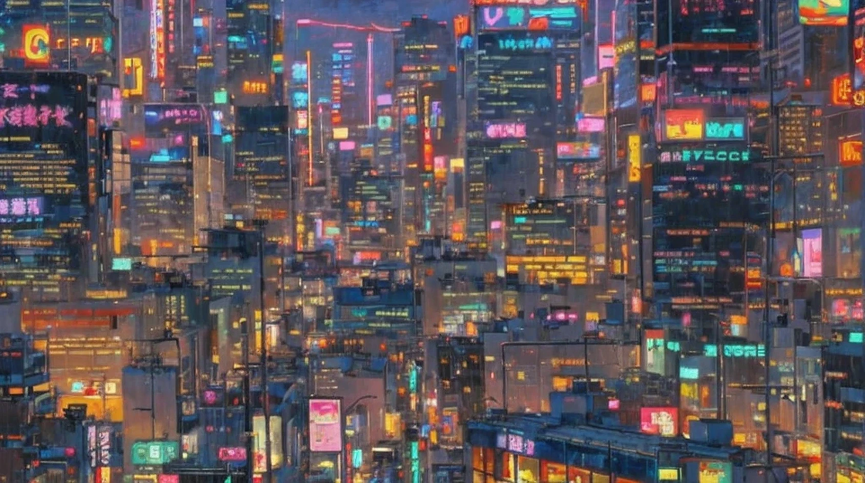 a close up of a city with many buildings and trees, expansive detailed layered city, beautiful detailed pixel art, colorful city, detailed city, detailed pixel artwork, 4k highly detailed digital art, pixel town, dense hypermaximalist metropolis, town background, small city, detailed pixel art, 4k detailed digital art, tectonic cityscape, super detailed color lowpoly art, Close-up of city with neon lights at sunset background, synthwave city, vaporwave city, synthwave aesthetic, Neon city in the background, The backdrop of the new Tokyo, Neon metropolis in the background, futuristic  background, cyberpunk aesthetics, The backstory of the city  cyberpunk, purple cyberpunk city, Cyberpunk city setting, cyberpunk aesthetics, cyberpunk atmosphere, cyberpunk city landscape,Anime Cloud, anime backgrounds, Anime Sky, in the style of makoto shinkai, beautifull puffy clouds. beautiful anime scenery, Adapted from Makoto Shinkai, anime landscape wallpapers, makoto sinkai!!, makoto shinkai art style, Tokyo at night, has cyberpunk style,japanese streetwear,tokyo fashion,Wearing a cyberpunk 2 jacket 0 7 7,whole-length,Bottom view