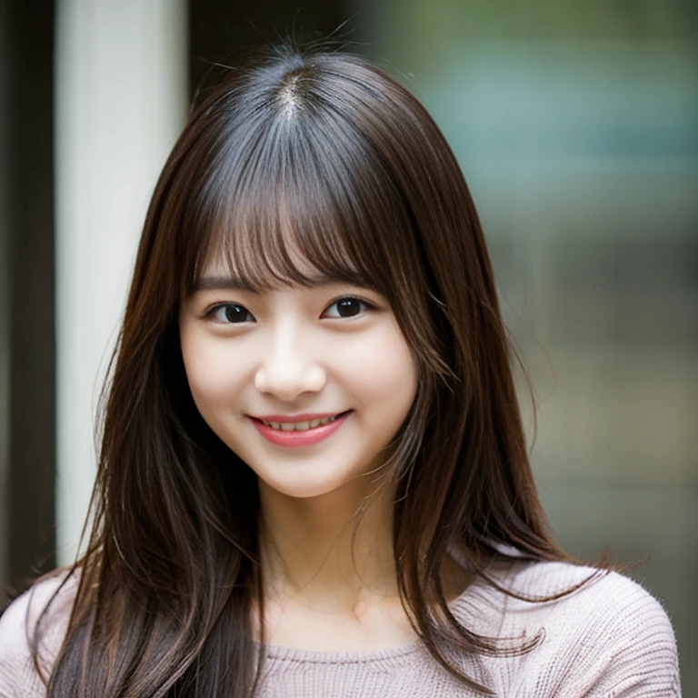 cute smiling woman