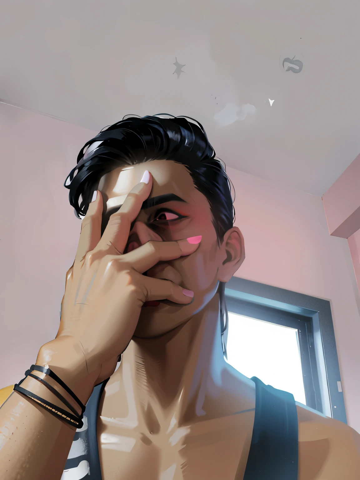 A man with black hair who wears a black mask and talks on a cell phone, Wearing an all-black membo mask, Dark Wave Goth Aesthetic, Dark aesthetic, Gothic aesthetic, Jinyong Xin Aesthetic, Very aesthetic!!!!!!, aesthetic!!!!!!!!!!, Grunge aesthetic, aesthetic!!!!, Male Olzang, aesthetic!!, (aesthetics), Deep aesthetic, Aesthetic, aesthetic!!!!!