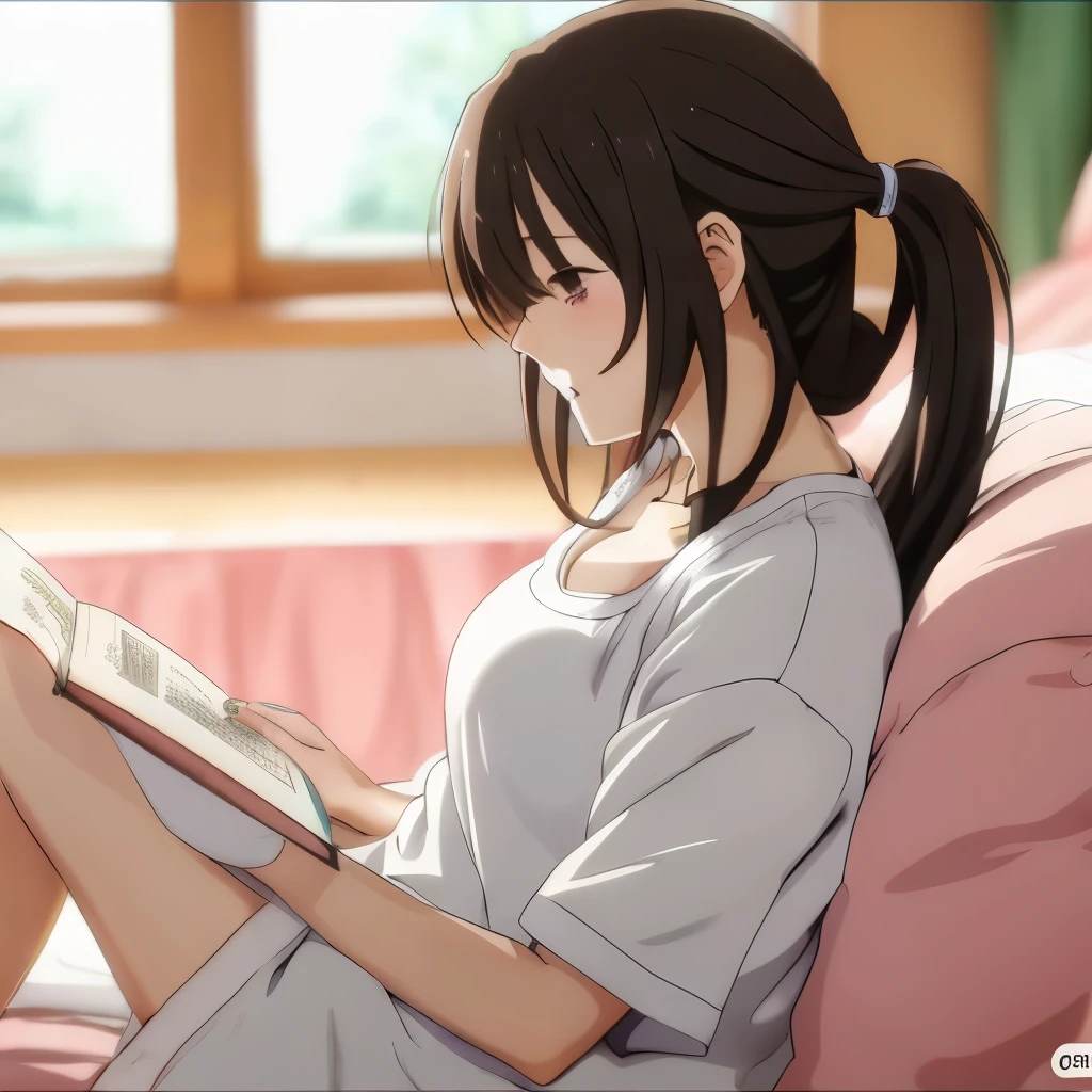 chica anime lamiendo pene