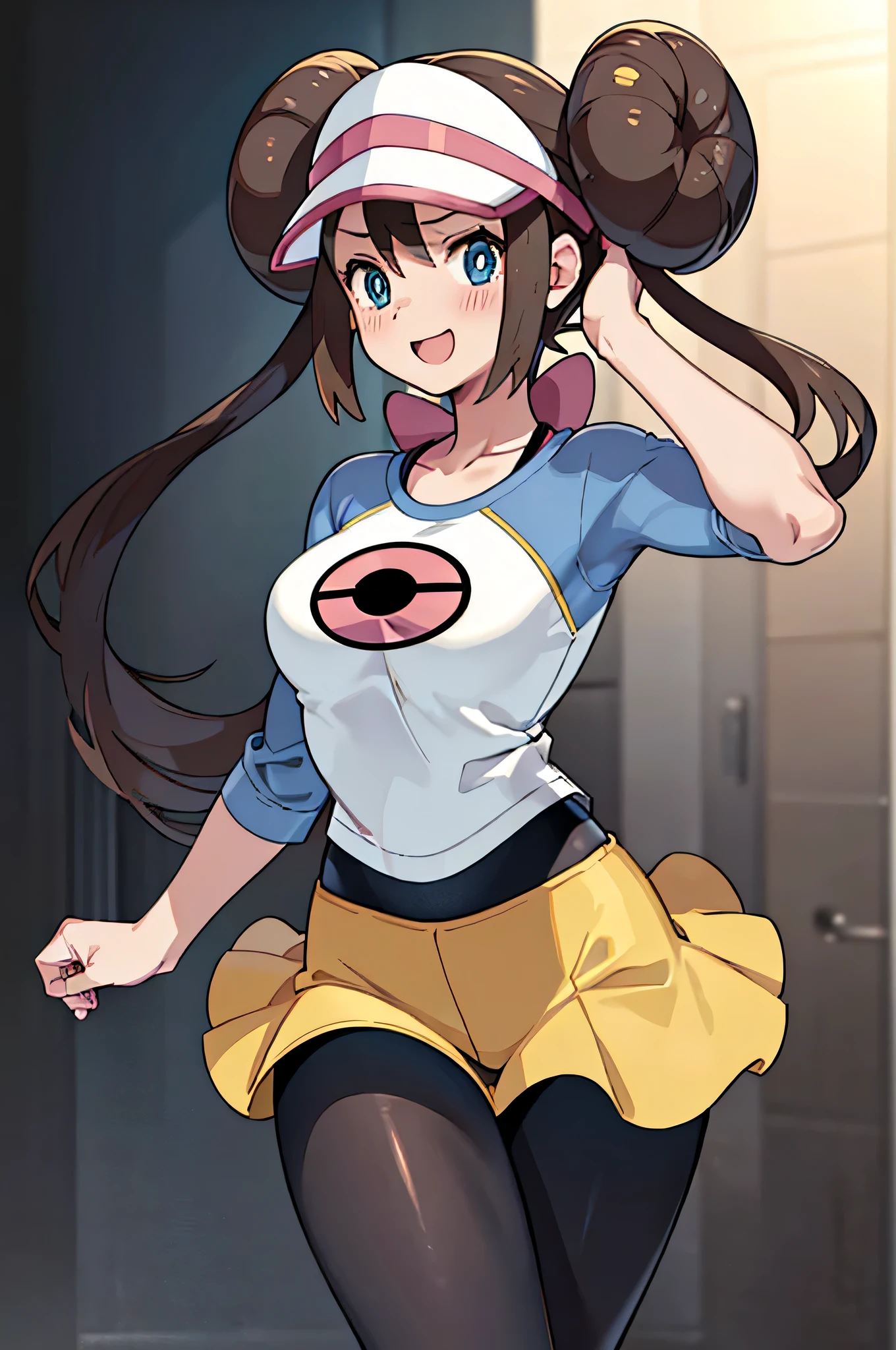 score_9,score_8_up,score_7_up,source_anime,cowboy shot,masterpiece,best quality,details background,extremely detailed,1girl,rosa (pokemon),brown hair,long hair, hair bun,double bun,twintails,blue eyes,visor cap
pantyhose,raglan sleeves,yellow shorts,shorts,((nude)),((Surprised eyes)),((tears)),(cry),(fear),(big open mouth),rape,real areolae,real vaginal,pussy juice,cum in pussy,peeing