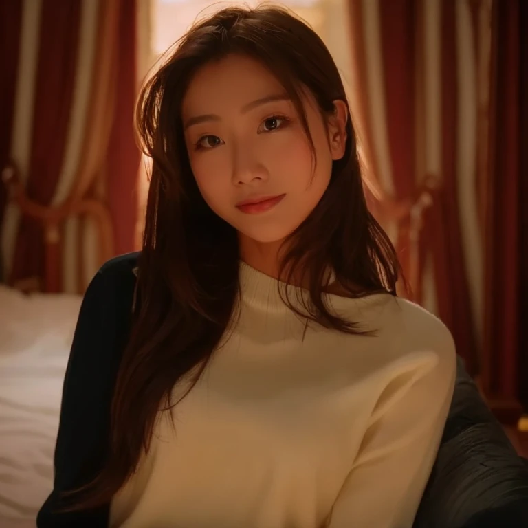 style,The facial features are flexible,There light in the eyes,sweet expression,cute