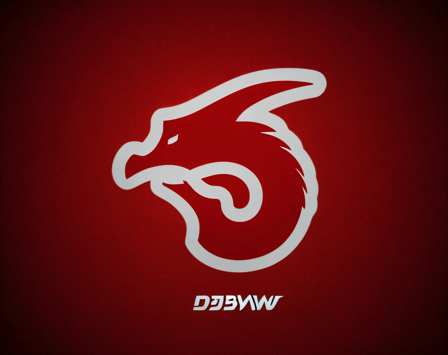 um close de um logotipo vermelho e branco com um dragao nele, dragão head, dracônico, dracônico design, red dragão, dragão head!, Equipe ibuypower, dragãolike, dragão - like, dragão centered, dragão design language, chifres vermelhos, dragão, sleek dragão head, dragãos, imagem de avatar, Guangjian, a red dragão, alto