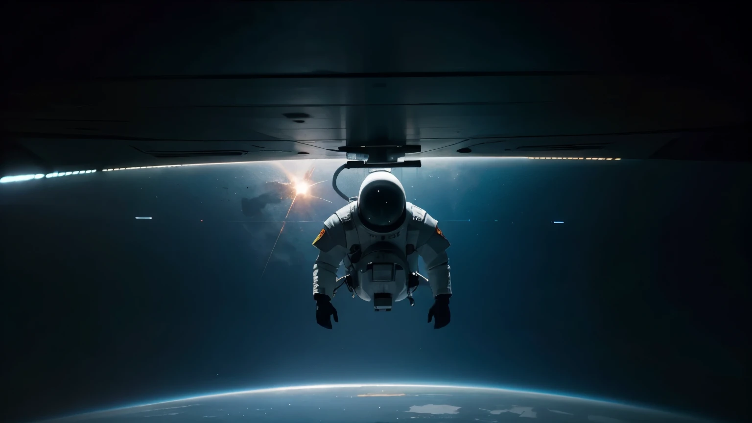 cosmonauta en el espacio ultraterrestre con el planeta rojo al fondo, arte digital inspirado en Beeple, ganador del concurso pexels, arte espacial, cosmonauta perdido en el espacio liminal, cosmonauta en el espacio, amazing space creature 4 k, an cosmonauta en el espacio, cosmonauta caminando, cosmonauta flotando en el espacio, cosmonauta flotando en el espacio