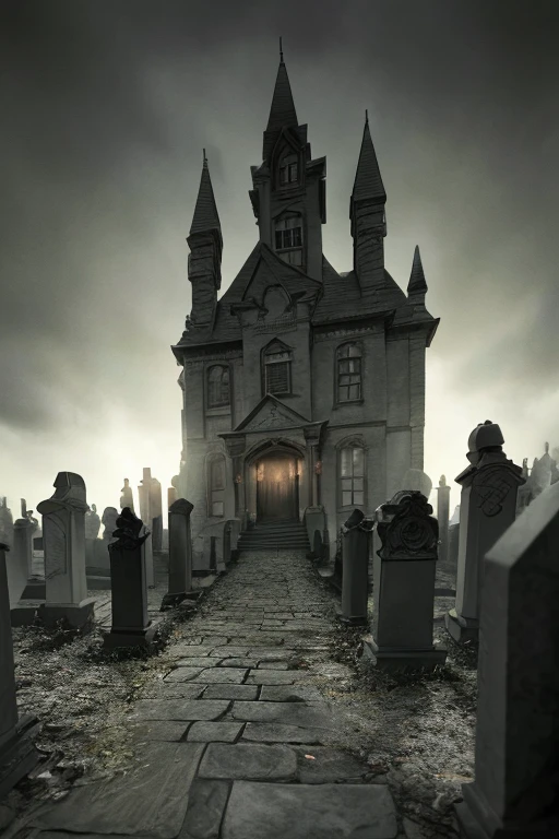 (best quality,4k,8k,highres,masterpiece:1.2),
ultra-detailed,(realistic,photorealistic,photo-realistic:1.37),
hauntingly beautiful,
detailed gothic mansion with a graveyard and tombstones,
inspired by a haunted mansion,
madhouse studio anime style,
anime style with a touch of madness,
anime scene of a mysterious mansion,
anime background art depicting a chilling night view of a mansion,
random background scene reminiscent of 2012 anime,
haunted mansion with an eerie atmosphere,
static image from an anime with a horror theme