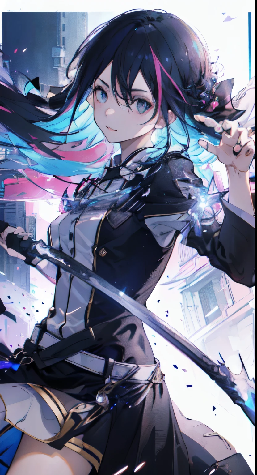 close up, very long hair, , professional artwork, intricate details, vision,ballet skirt costume,sharp focus, Detailed picture, Realistic lighting, Popular topics on pixiv, Standingatattention, ((Tutu dreseautiful body,beautiful nose,Beautiful character design, perfect eyes, Perfect Face, view viewer, SFV,official art,Extremely detailed CG unified 8k wallpaper, perfect lighting,colorful, bright_street frontage_Face_Lighting project:1.0),(the best_quality:1.0), 超high resolution,4K,Super detailed, photography, 8K, high dynamic range, high resolution, Huang Li:1.2, Cordas Portela 400, film grain, background blur, Bokeh:1.2, lens flare glow, (A vibrant one_color:1.2), (Its appearance), ((view viewer, dancing pose))Female Kirito,black stockinglack hair))
