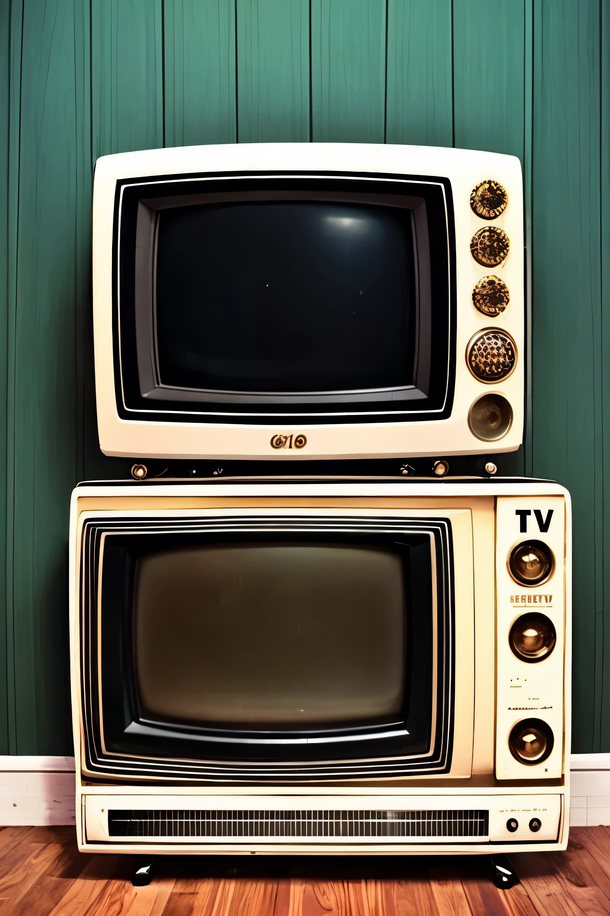Vintage TV, anos 90, TV de tubo