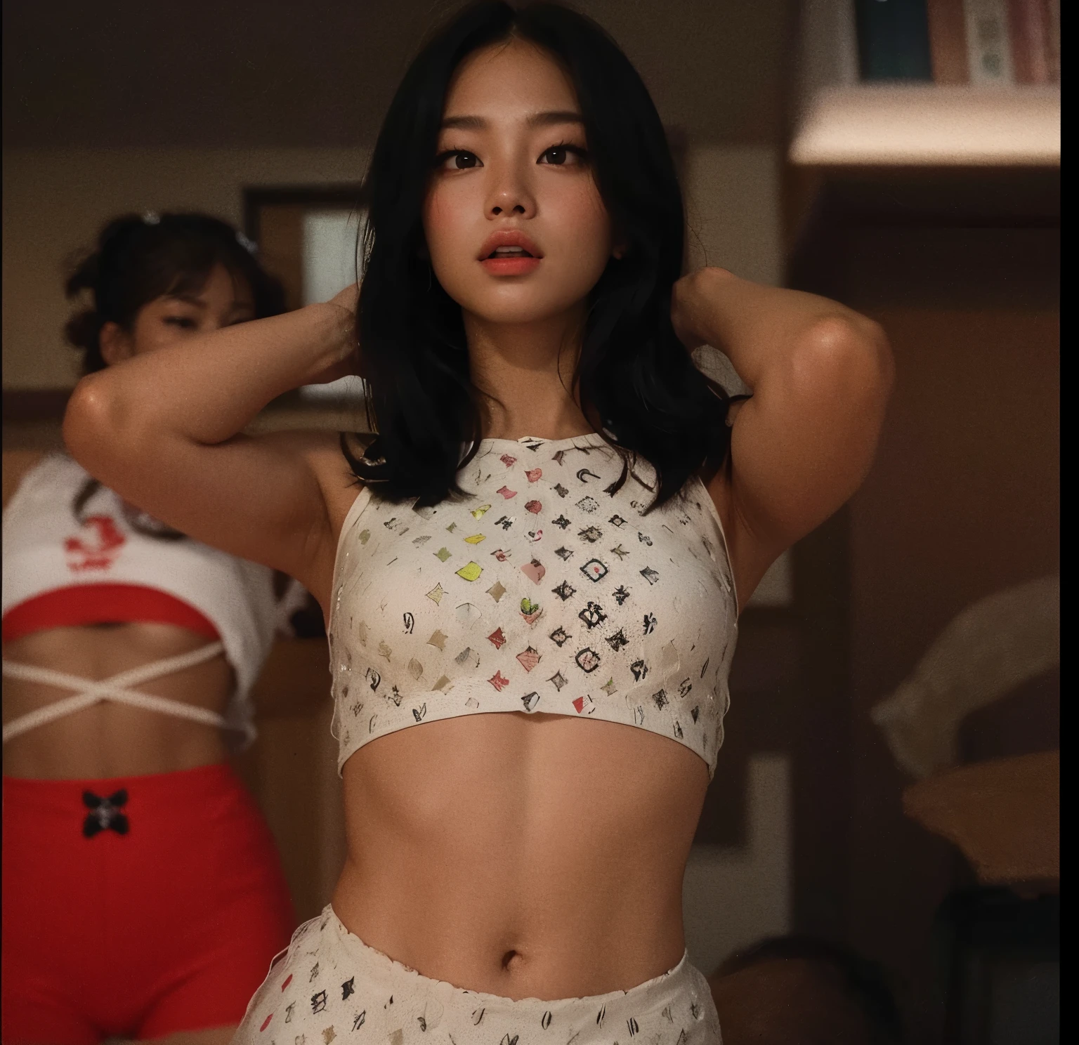 Jennie from BlackPink face, Jennie Kim, fotorrealista, ultrahd, 8k.