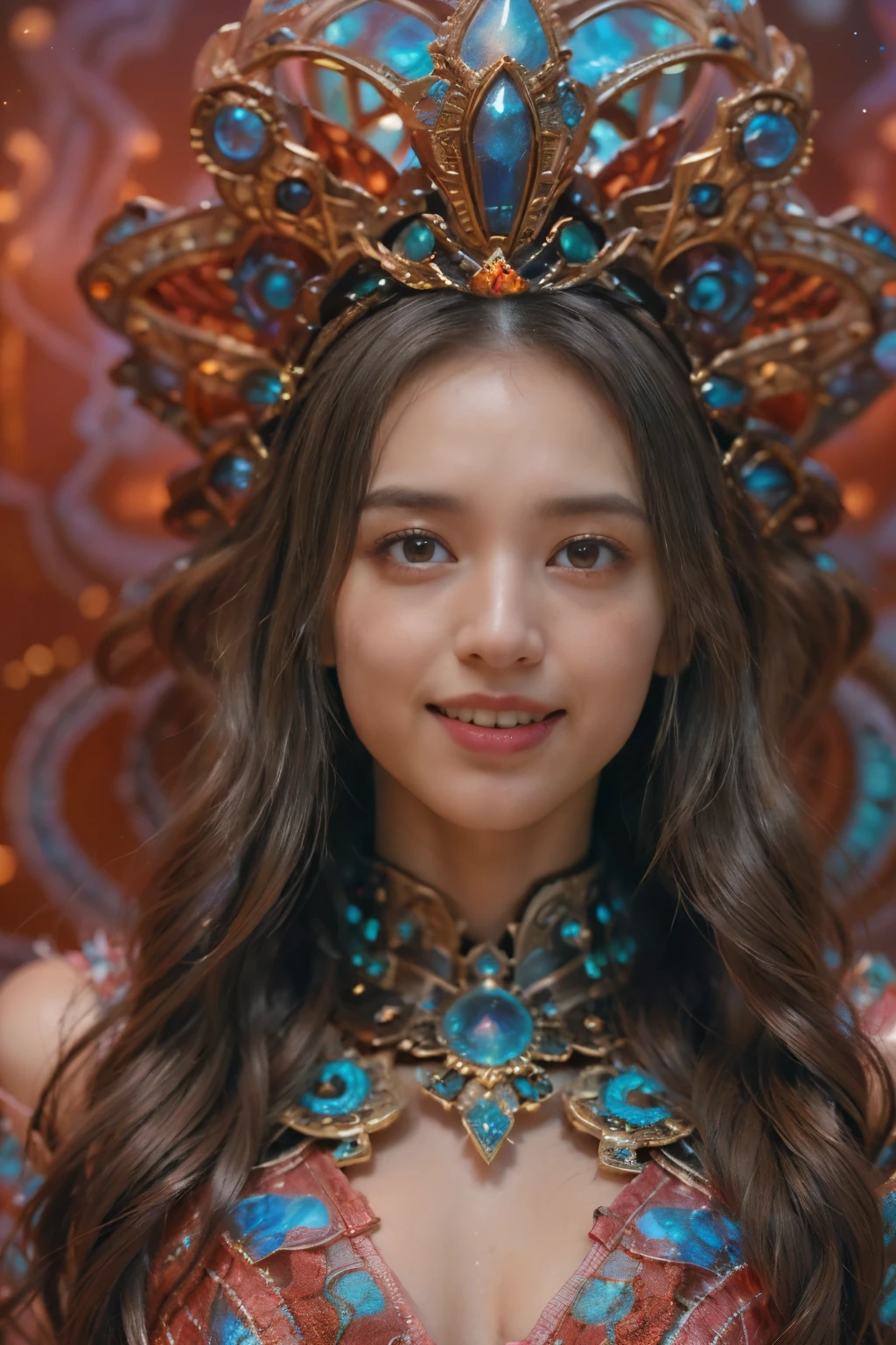 (Two beautiful teenage italian girls:1.6), Close friends, (They are hugging each other:1.2), Kiss her cheek or chest,(Detailed iridescent bodysuit with beautiful fractal or marble design:1.5), Incredible and spectacular scenes, ((High quality)), ((Detailed)), ((Fantasy)), Blue Plasma Brain, Green Plasma Body, Showing her armpits, beutiful breast, obscenity, (Lewd smile:1.2), coarse, Obscene, (Immoral:1.2), Lachish, (small breasts with beautiful raised pink areolas,,,:1.5), (Cameltoe), (Expression of ecstasy:1.2), Photorealistic, Official art, Unity 8K Wall , 8K Portrait, Best Quality, Very high resolution, (Incredibly beautiful nature background:1.6), (18 years old:1.5), (Sexy and glamorous:1.1), (A coquettish expression:1.6), (seductively smiling:1.6), (erotic posing:1.9), (Model Posing:1.8), Beautiful seductive face, Portrait, (Thick eyebrows:1.4), (Big scarlet eyes:1.6), Beautiful eyes with fine symmetry, (Ultra detailed eyes:1.4),(Highly detailed face and eyes:1.7), (High-resolution red-eye:1.8), Intimate face, (ultra detailed skin texture:1.4), White skin, pale skin, Perfect Anatomy, Thin, (Beautiful toned body:1.5), Highly detailed hair, (Moist skin:1.2), No makeup, (dark circles:1.1), Good anatomy, Focus Face, good-looking, (Emilia Clark:0.6) (Emma watson:0.3),(Jennifer Connelly:0.4), Elegant face, Nice, (A delicately crafted necklace is wrapped around her neck...), (Bioluminescence with brilliant brilliance:1.4), (Luminous magic circle:1.5), Ruins of an ancient castle, Shining majestic cloud masses and sky, lightning bolt, Epic Realistic, (Greg Rutkowski:0.8), (teal and orange:0.4), (Art Station:1.5), Cinematic, (NSFW:1.2), Hyper Detailed, Dramatic light, (Intricate details:1.1), Beautiful black hair, (Wearing a gauntlet with a dense and very beautiful design decorated with jewels:1.1), Small chest, Galaxy, (nebulas:1.6), The Dark Knight, Fully armored body focus