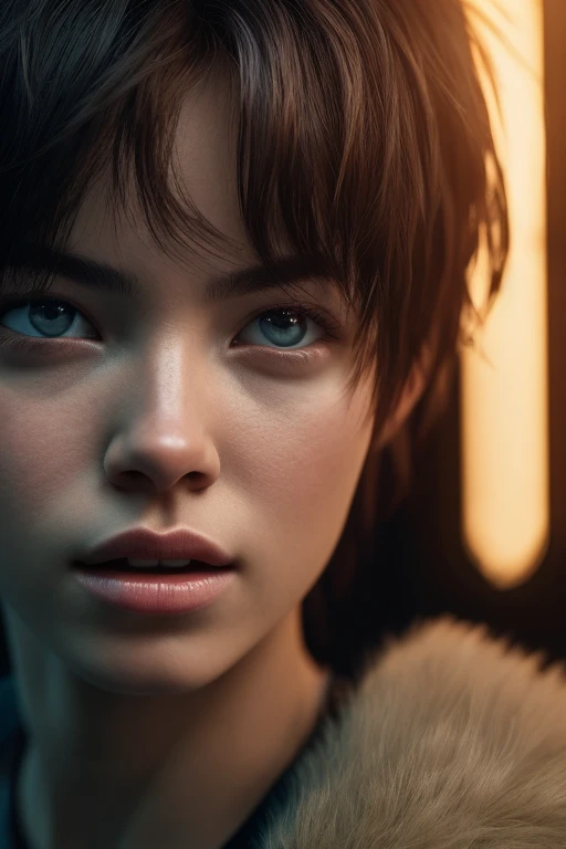 Movie, ((Face close up)), best quality, clear graphics, torch light, (The detail is clear to every hair on the face), 1girl, demonic, evil, nsfw, sexy woman, eye depth, (brother moons), (dead space) ,science fiction, (beautiful glowing red eyes), photo realistic, 20 megapixel, nikon d850, ((vibrant, photo realistic, realistic, dramatic, sharp focus, 8k)), (faded freckles:0.6), subsurface scattering, sharp, retouched, intricate detail, by Greg Rutkowski, by (Jeremy Lipking,:0.8), ((junji ito)), by ralph bakshi,((Silent Hill)), H.R. Giger, Beksinski