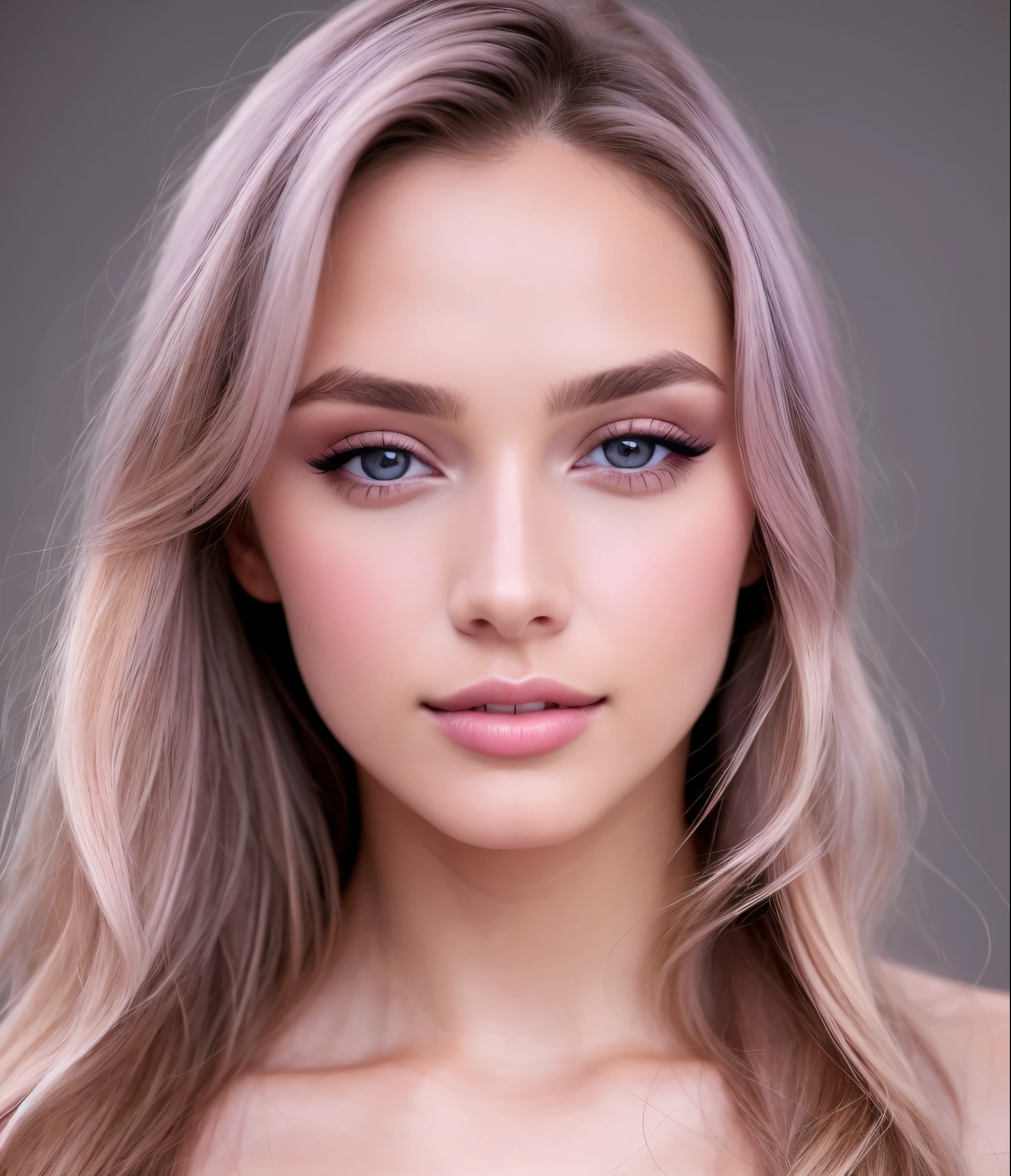 Fashion model 24 years old,  , [[[[close up]]]], [[[[]]]], [[[[neck]]]], [[[[Shoulder]]]], perfect eyes, perfect iris, perfect lips, perfect teeth, perfect skin, Soft headlight, glow, human development report, (pastel colors:1.2)