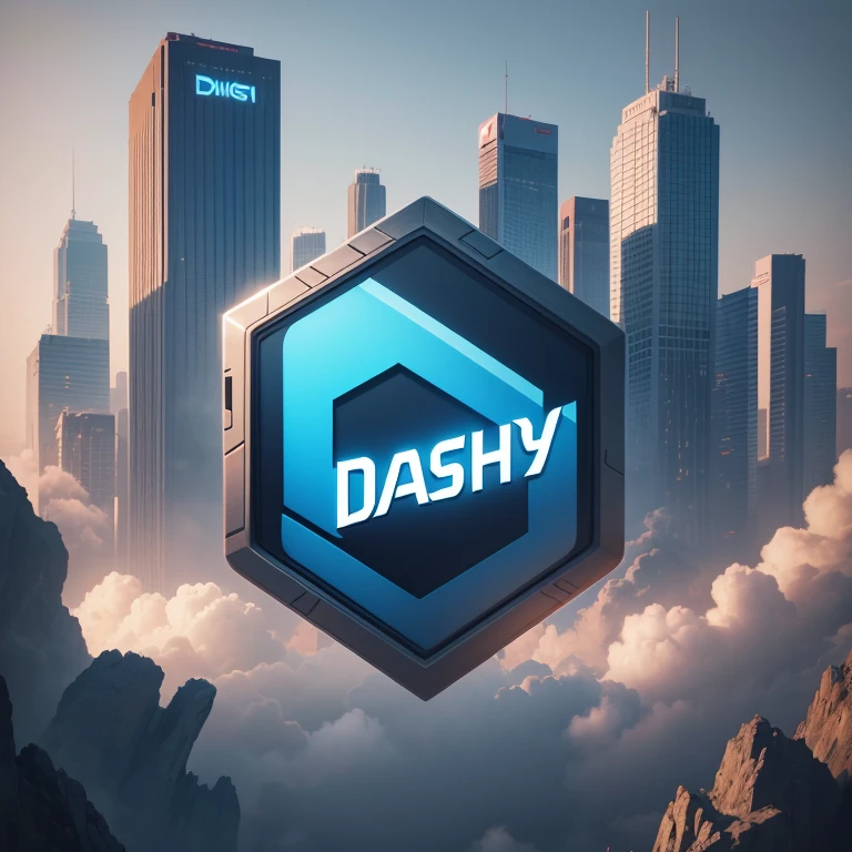 Logo with Dash City text