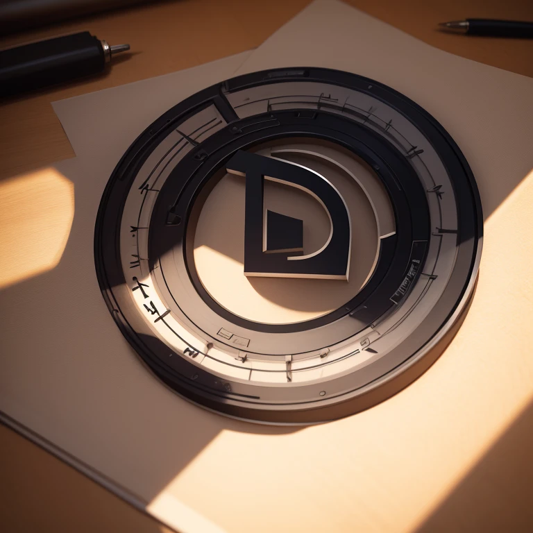 Creating a logo with the word D