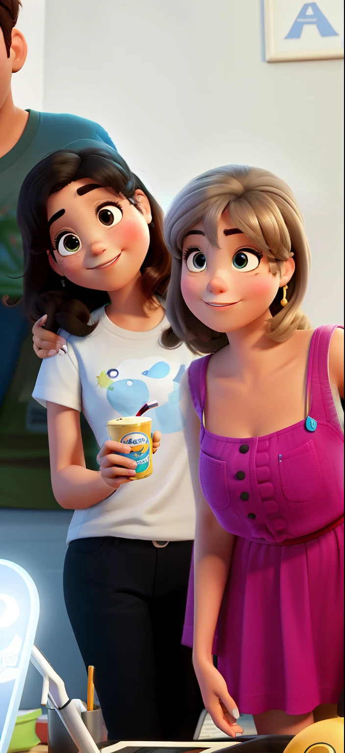 estilo pixar, alta qualidade