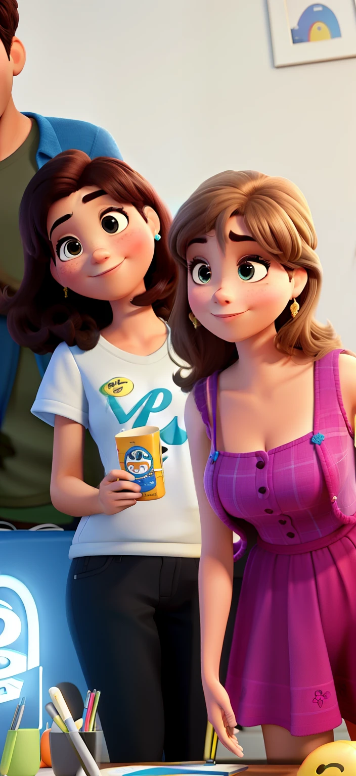 estilo pixar, alta qualidade