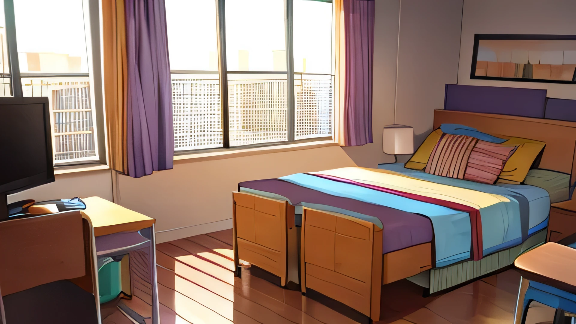 Collage single room apartment for agers after moving in