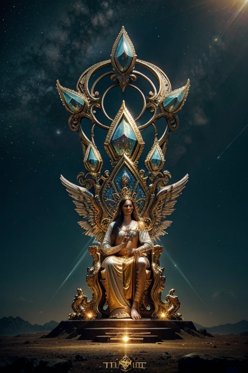 masterpiece, best quality, epic realistic, (black_marble)++ (goddess_statue)+, (black wing)1.3, intricate detail, intricate pattern, golden dust, floating (golden cloth)+, detailed texture, broken glass, god light, (crow)++, (golden birds fly)++, golden rose, golden leaf, motion blur, depth of field, holographic <lora:Elixir:1>