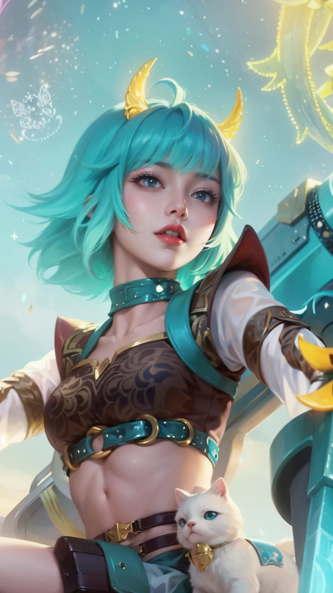 a close up of a woman wearing a red hood like a ruby ​​wearing a patch over one eye, shadowbringers cinematic, 4 k detail fantasy, a beautiful fantasy empress, game cg, xianxia fantasy, xianxia hero, 2. 5 d cgi anime fantasy artwork, cinematic goddess close shot, ruan jia and artgerm, wow 4 k detail fantasy, hyperdetailed fantasy character