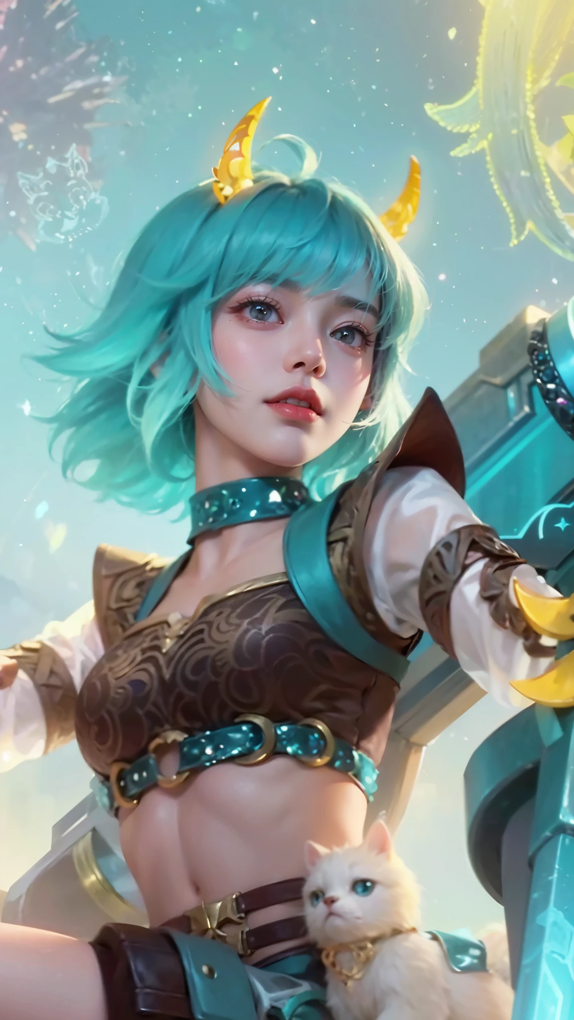 a close up of a woman wearing a red hood like a ruby wearing a patch over one eye, shadowbringers cinematic, 4 k detail fantasy, a beautiful fantasy empress, game cg, xianxia fantasy, xianxia hero, 2. 5 d cgi anime fantasy artwork, cinematic goddess close shot, ruan jia and artgerm, wow 4 k detail fantasy, hyperdetailed fantasy character, (8k, RAW photo, photorealistic:1.25) ,( lipgloss, eyelashes, glosace, glossy skin, best quality, ultra highres, depth of field, chromatic aberration, caustics, Broad lighting, natural shading,) looking at viewer with a serene and goddess-like happiness,