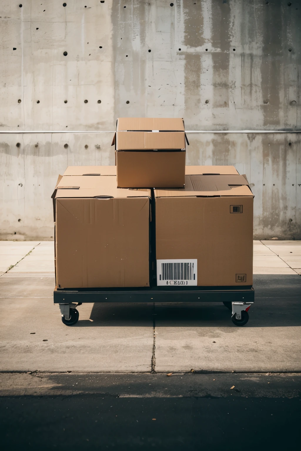 make a logistics business warehouse logo