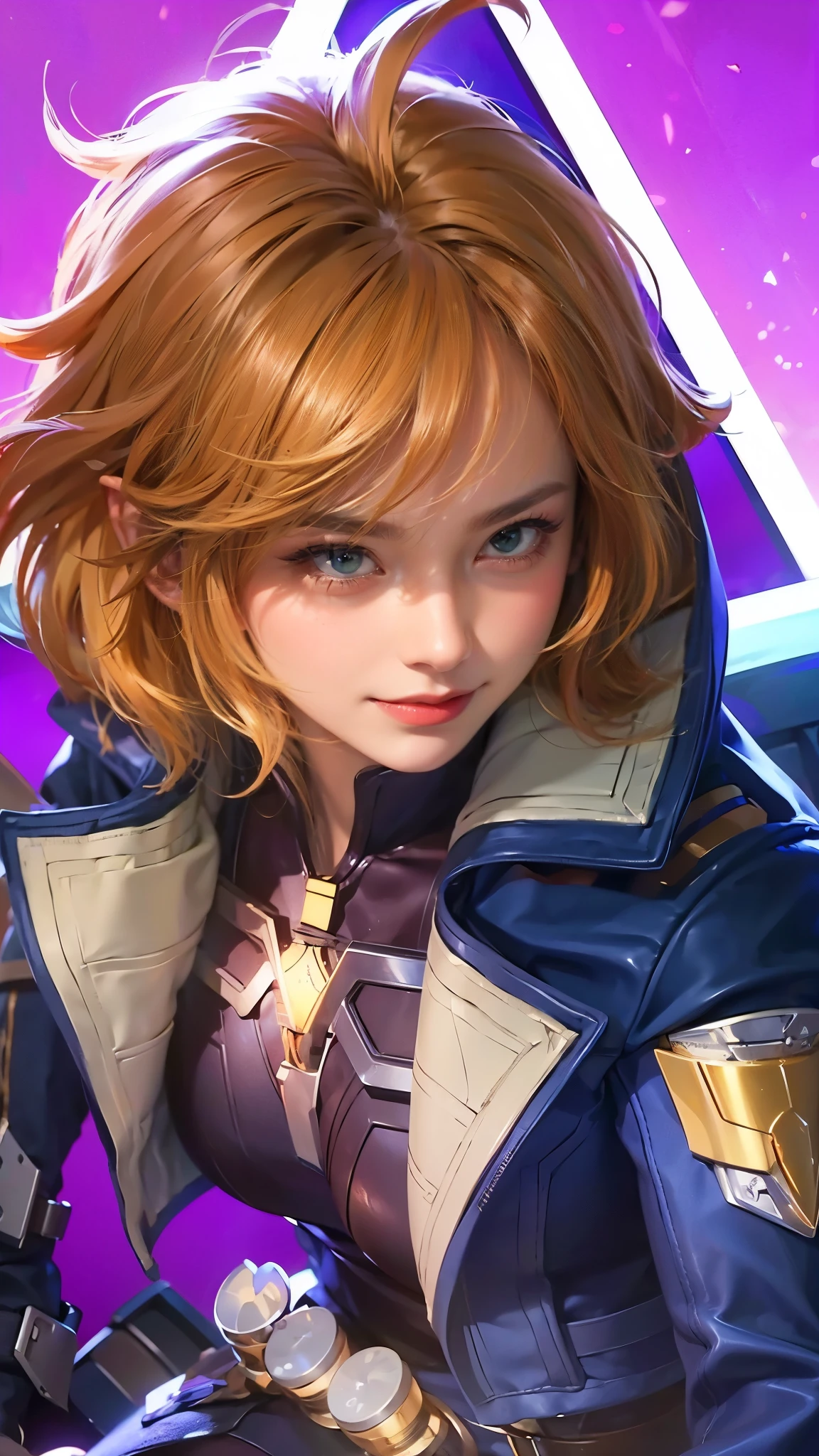 a close up of a woman wearing a red hood like a ruby wearing a patch over one eye, shadowbringers cinematic, 4 k detail fantasy, a beautiful fantasy empress, game cg, xianxia fantasy, xianxia hero, 2. 5 d cgi anime fantasy artwork, cinematic goddess close shot, ruan jia and artgerm, wow 4 k detail fantasy, hyperdetailed fantasy character, (8k, RAW photo, photorealistic:1.25) ,( lipgloss, eyelashes, glosace, glossy skin, best quality, ultra highres, depth of field, chromatic aberration, caustics, Broad lighting, natural shading,) looking at viewer with a serene and goddess-like happiness, smile.